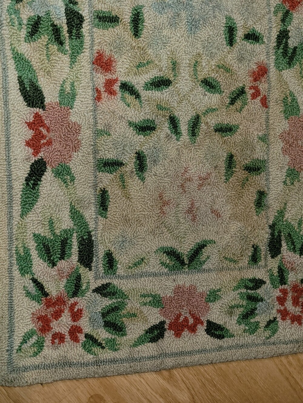 Vintage Handmade Rug - Picture 7 of 11